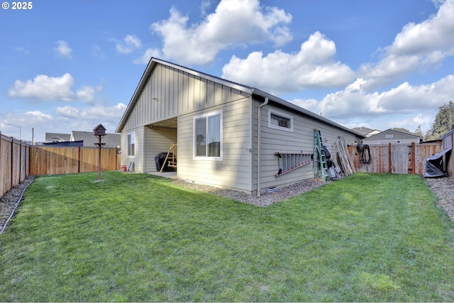 760 S 52nd St, Springfield, OR 97478 - rear view of property featuring board and batten siding