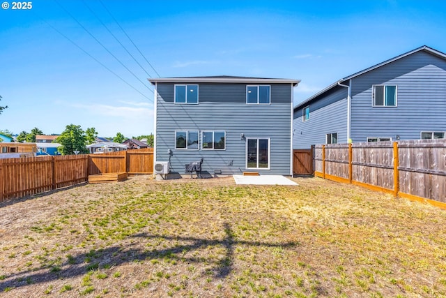 1502 Timothy St, Philomath, OR 97370 - rear view of property featuring a patio area and ac unit