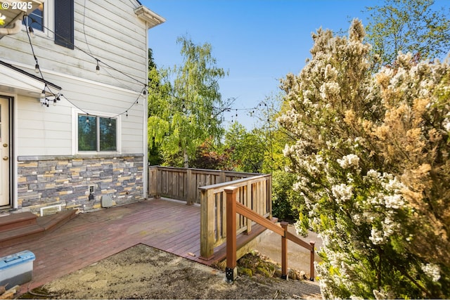 205 NE Billingher Dr, Portland, OR 97220 - view of deck
