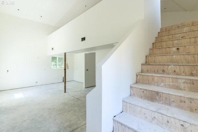305 N Main St, Halfway, OR 97834 - staircase with a towering ceiling