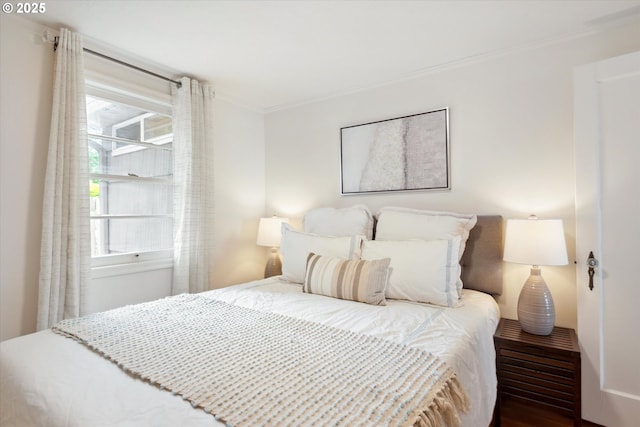 10914 SW 64th Ave, Portland, OR 97219 - bedroom with crown molding and wood finished floors