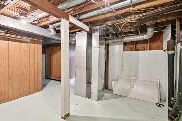 10914 SW 64th Ave, Portland, OR 97219 - unfinished basement featuring heating unit
