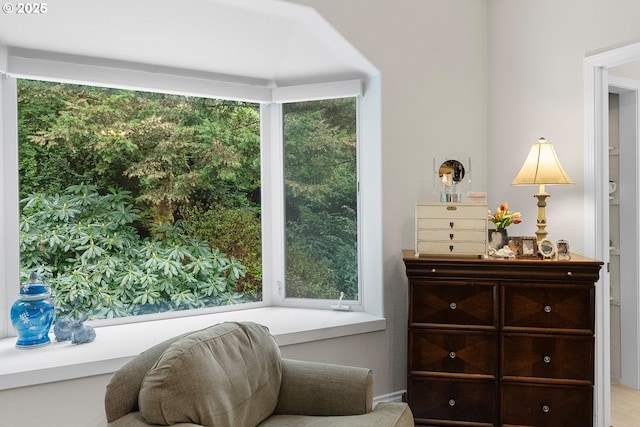 view of sitting room