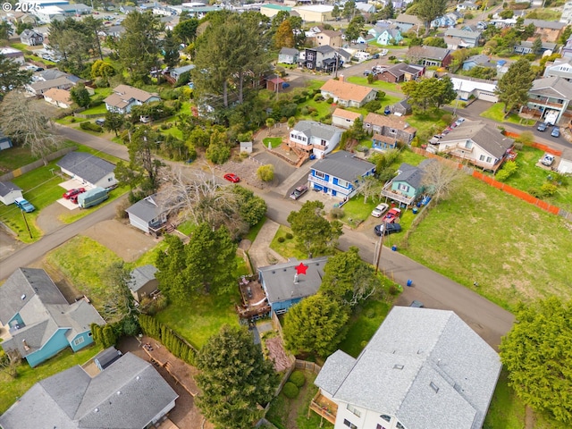 birds eye view of property featuring a residential view