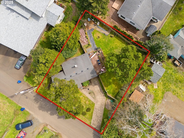 drone / aerial view