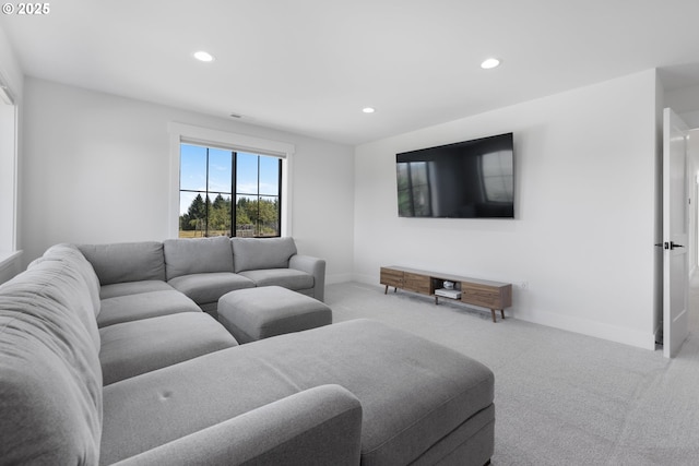25053 Larson Rd, Monroe, OR 97456 - living room with carpet flooring and recessed lighting