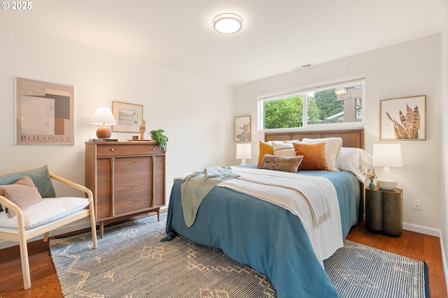 10258 N Allegheny Ave, Portland, OR 97203 - bedroom with wood finished floors and baseboards