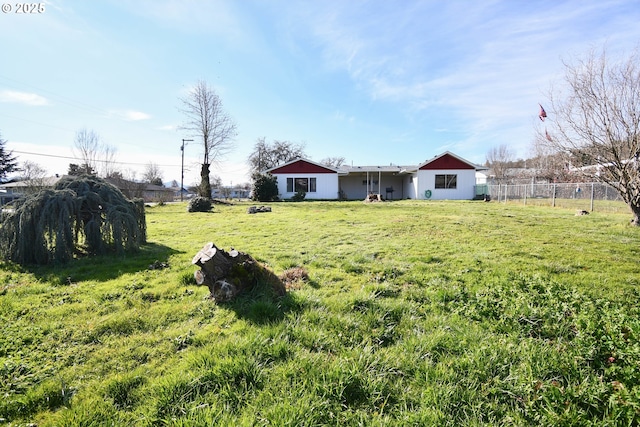 151 NW Sherry St, Winston, OR 97496 - view of yard