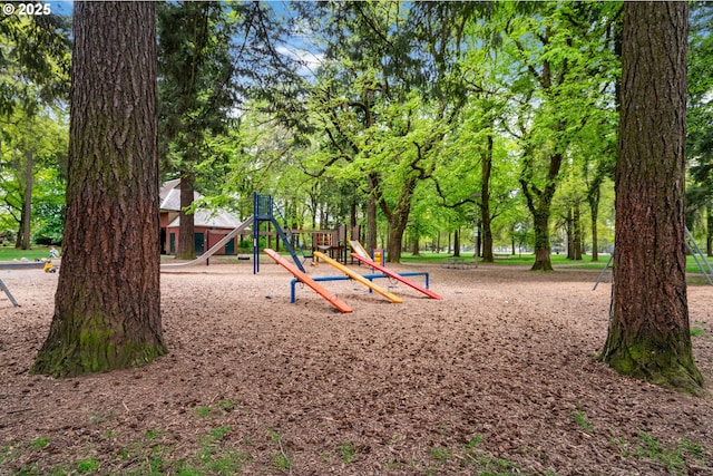 view of community playground