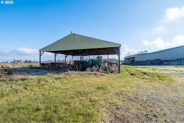 view of outdoor structure