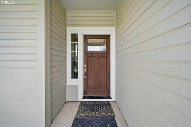 view of property entrance
