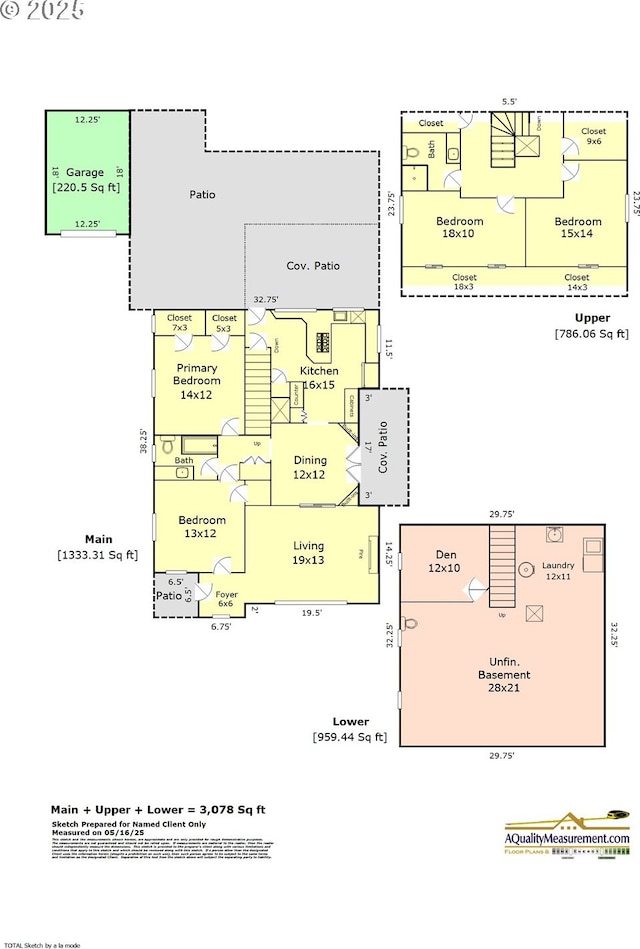 6116 SE 36th Ave, Portland, OR 97202 - home floor plan