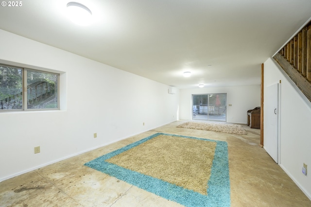 view of unfurnished living room