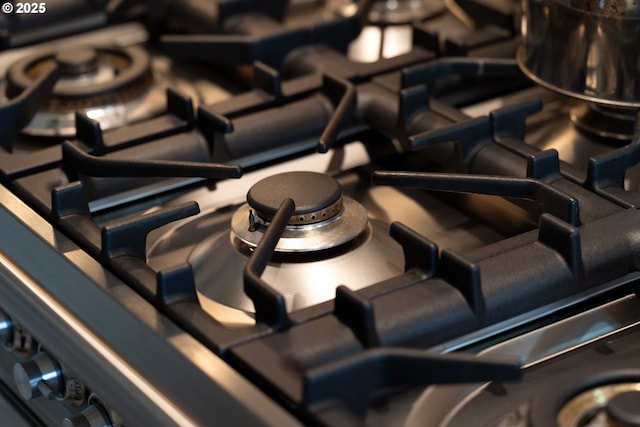 interior details featuring stovetop