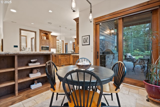 view of dining room