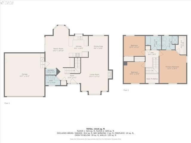 5868 NW Landing Dr, Portland, OR 97210 - floor plan / room layout
