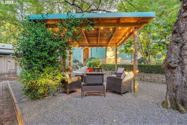 6209 SE 13th Ave, Portland, OR 97202 - view of patio with outdoor lounge area