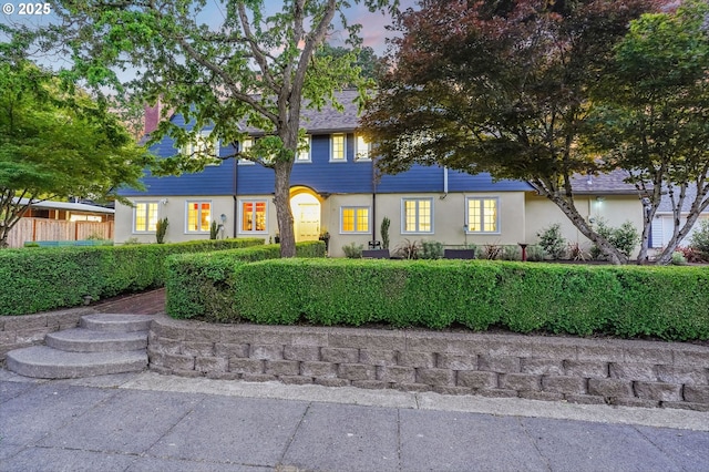 6209 SE 13th Ave, Portland, OR 97202 - view of front facade with stucco siding