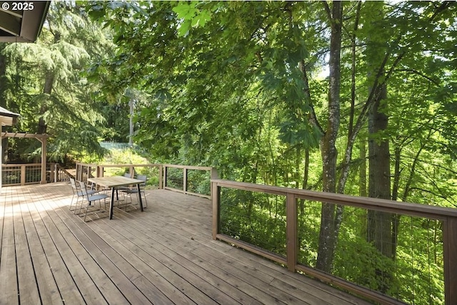 13037 SW Ascension Dr, Portland, OR 97223 - deck with outdoor dining space