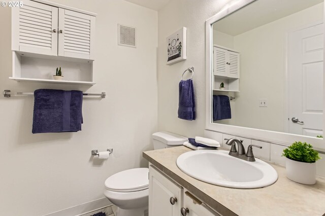 17532 NW Springville Rd Unit D8, Portland, OR 97229 - bathroom with vanity and toilet