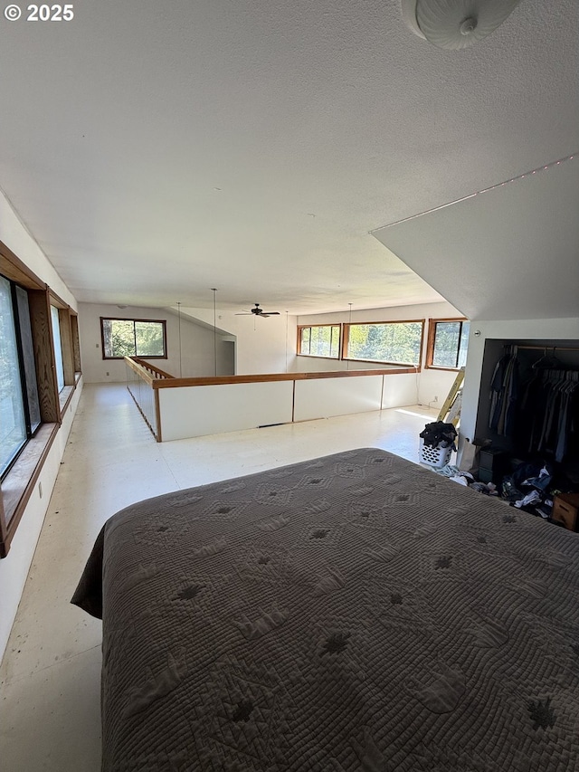 unfurnished bedroom with multiple windows