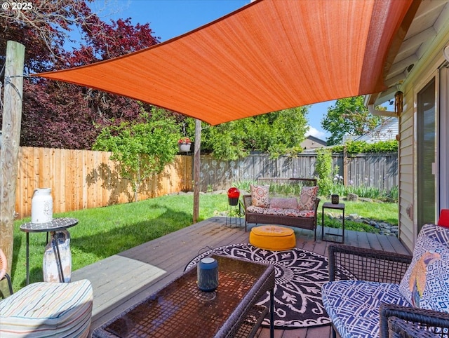 1908 NW 4th Ave, Battle Ground, WA 98604 - wooden terrace with an outdoor hangout area