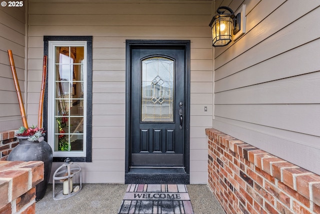 view of entrance to property