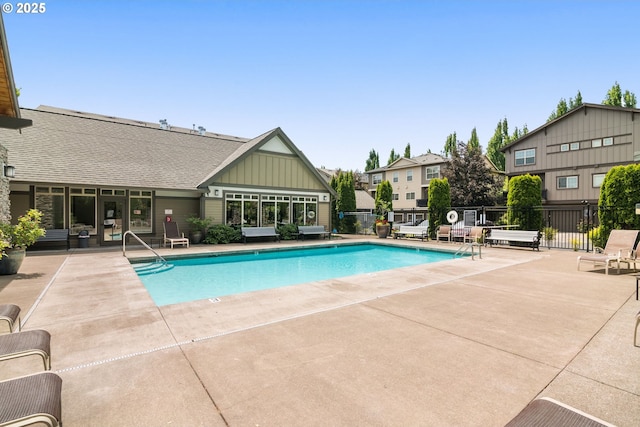 608 NE Adwick Dr, Beaverton, OR 97006 - community pool with a patio