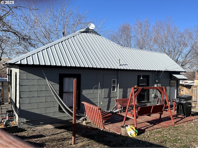 view of rear view of property