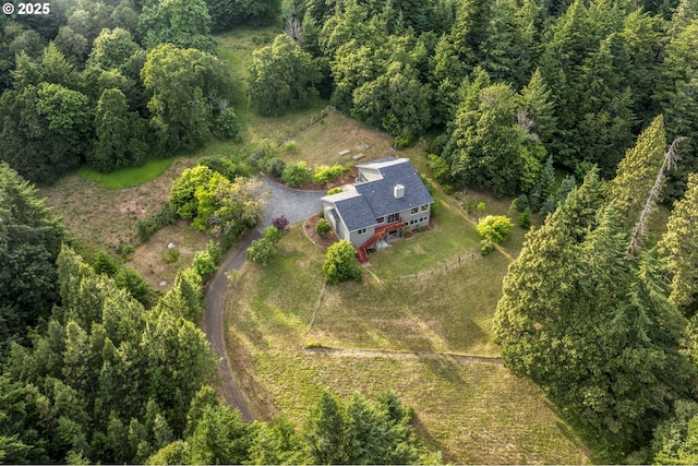 4719 Westwood Dr, Hood River, OR 97031 - view from above of property featuring a forest