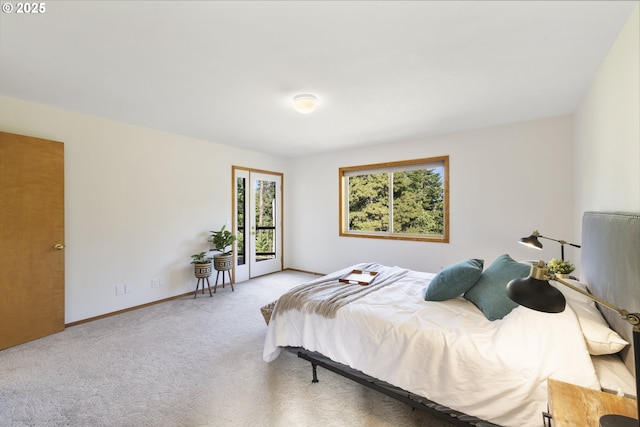 4719 Westwood Dr, Hood River, OR 97031 - bedroom featuring carpet, access to exterior, and baseboards