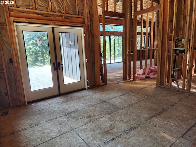 41930 Old Mill Rd, Port Orford, OR 97465 - doorway to outside with healthy amount of natural light and french doors