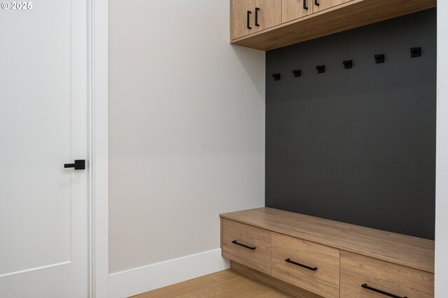 480 W U St, Washougal, WA 98671 - mudroom with light wood-type flooring and baseboards