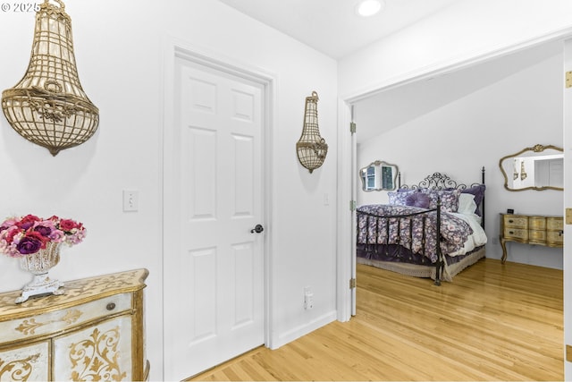 16800 NW Paddington Dr, Beaverton, OR 97006 - bedroom featuring light wood-style floors and recessed lighting