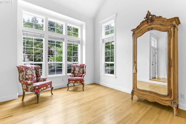 16800 NW Paddington Dr, Beaverton, OR 97006 - living area with light wood finished floors and vaulted ceiling