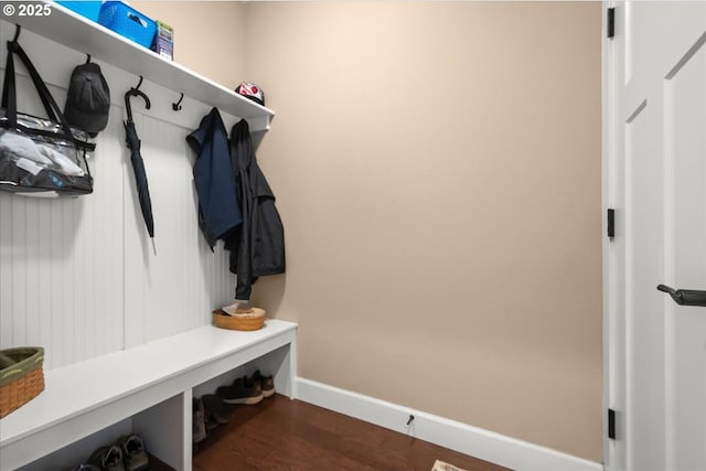2336 Heather Way, Forest Grove, OR 97116 - mudroom featuring dark wood-style floors and baseboards