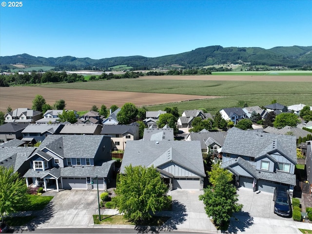 2336 Heather Way, Forest Grove, OR 97116 - aerial view of residential area featuring mountains