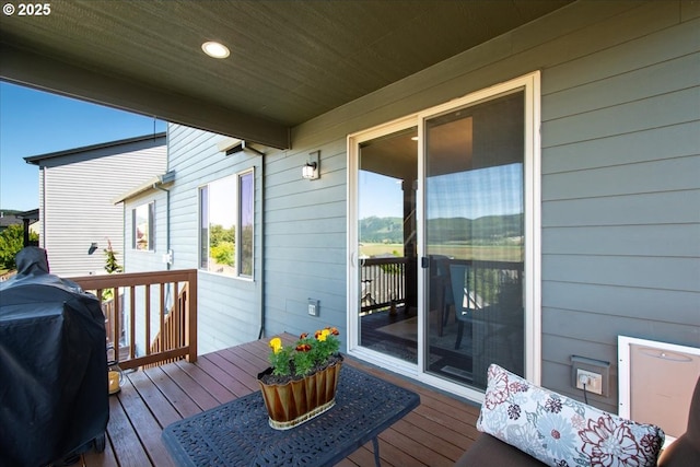 2336 Heather Way, Forest Grove, OR 97116 - wooden terrace with grilling area