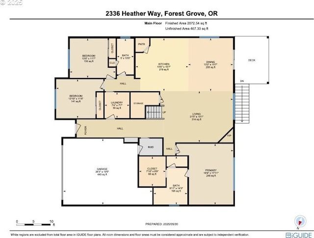 2336 Heather Way, Forest Grove, OR 97116 - floor plan / room layout