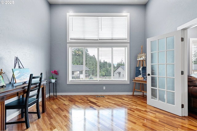 1155 Holly Ave, Cottage Grove, OR 97424 - office space with wood finished floors