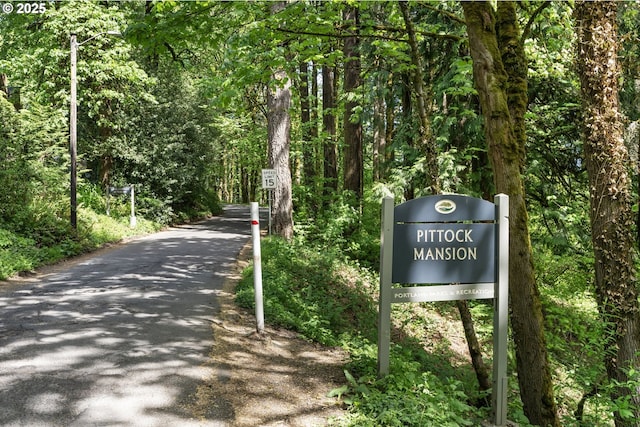 exterior view of a forest view
