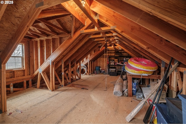 34949 Bond Rd, Lebanon, OR 97355 - view of unfinished attic
