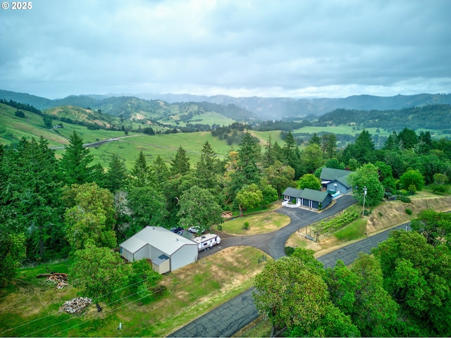 596 Sable Dr, Roseburg, OR 97470 - drone / aerial view of mountains