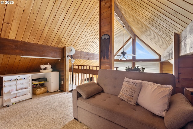 596 Sable Dr, Roseburg, OR 97470 - carpeted living room featuring wooden walls