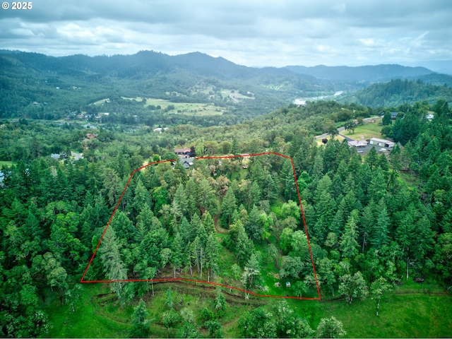 596 Sable Dr, Roseburg, OR 97470 - mountain view with a forest