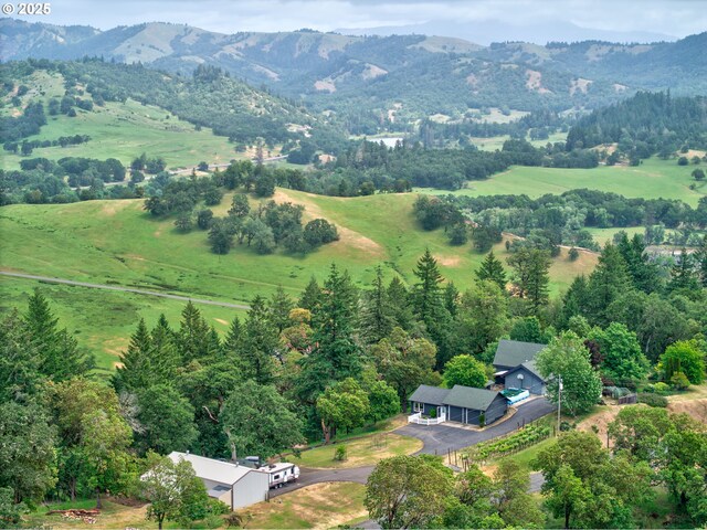 596 Sable Dr, Roseburg, OR 97470 - view of subject property with a mountain backdrop