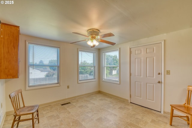 3103 SW Kirk Ave, Pendleton, OR 97801 - unfurnished room featuring ceiling fan and baseboards