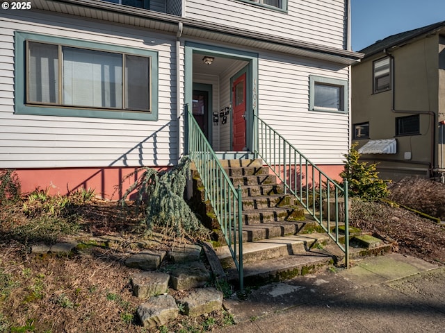 view of property entrance