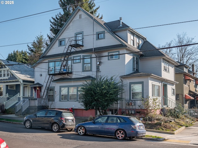 view of front of house