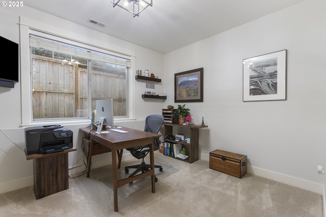 10137 SW Lancaster Rd, Portland, OR 97219 - office area with carpet floors and baseboards
